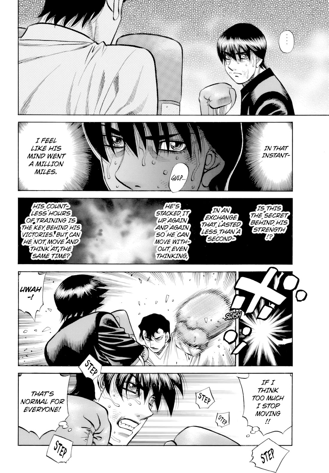 Hajime no Ippo Chapter 1487 page 12 - Chapter 1487: Observing Eye