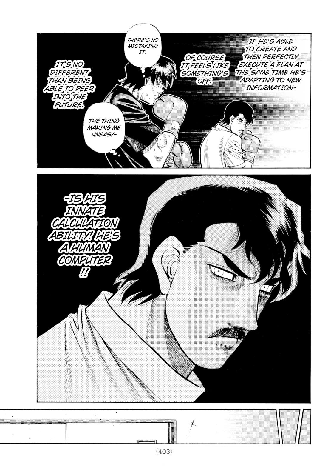 Hajime no Ippo Chapter 1487 page 13 - Chapter 1487: Observing Eye