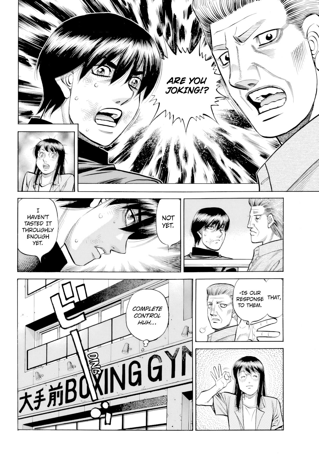 Hajime no Ippo Chapter 1487 page 5 - Chapter 1487: Observing Eye