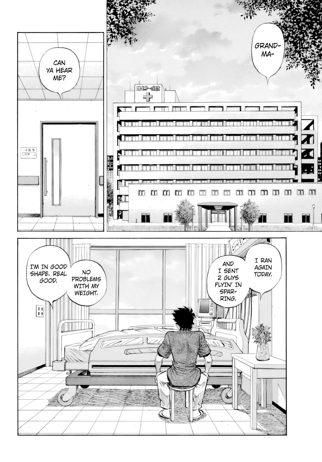 Hajime no Ippo Chapter 1487 page 7 - Chapter 1487: Observing Eye