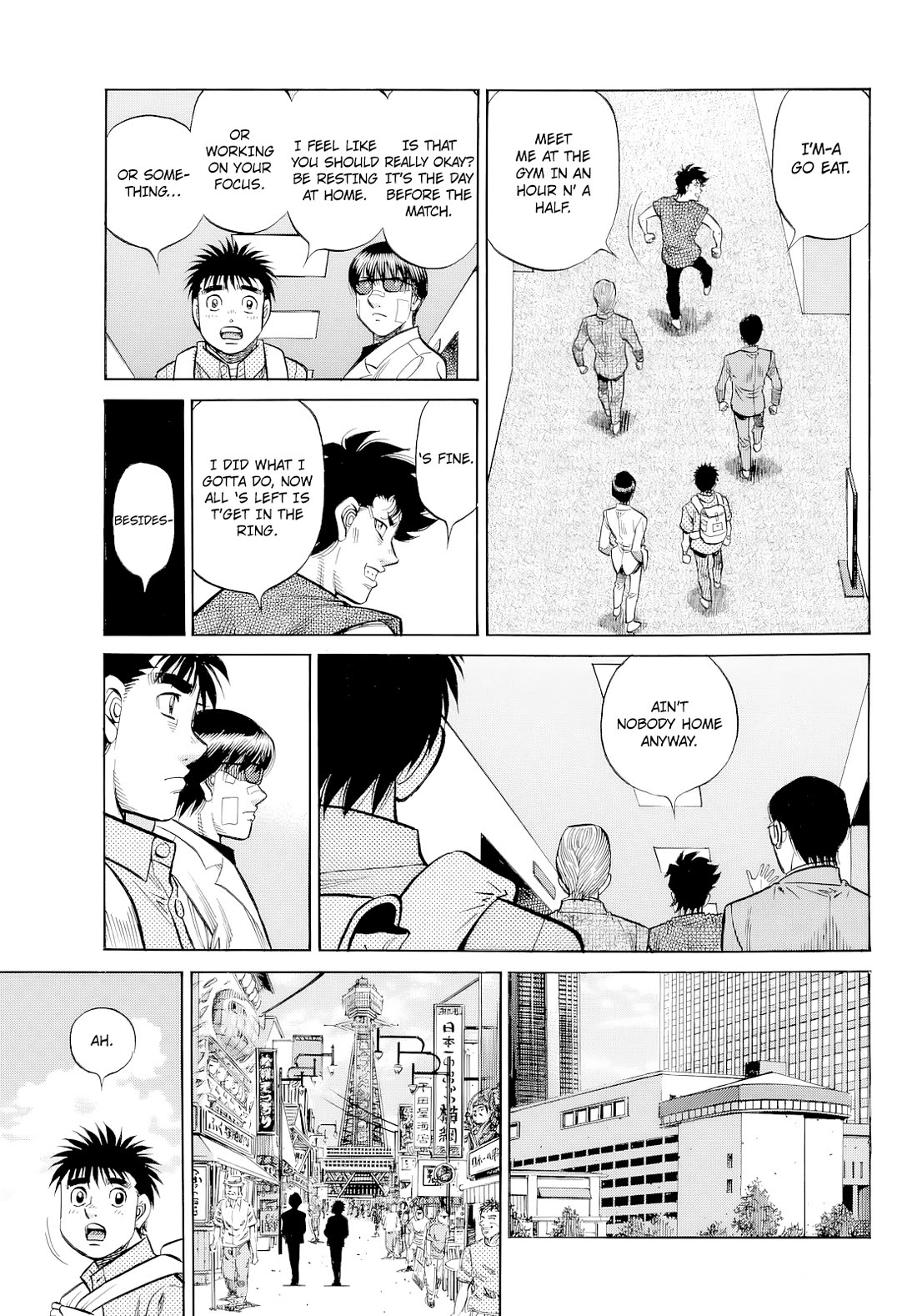 Hajime no Ippo Chapter 1488 page 11 - Chapter 1488: The Best Condition