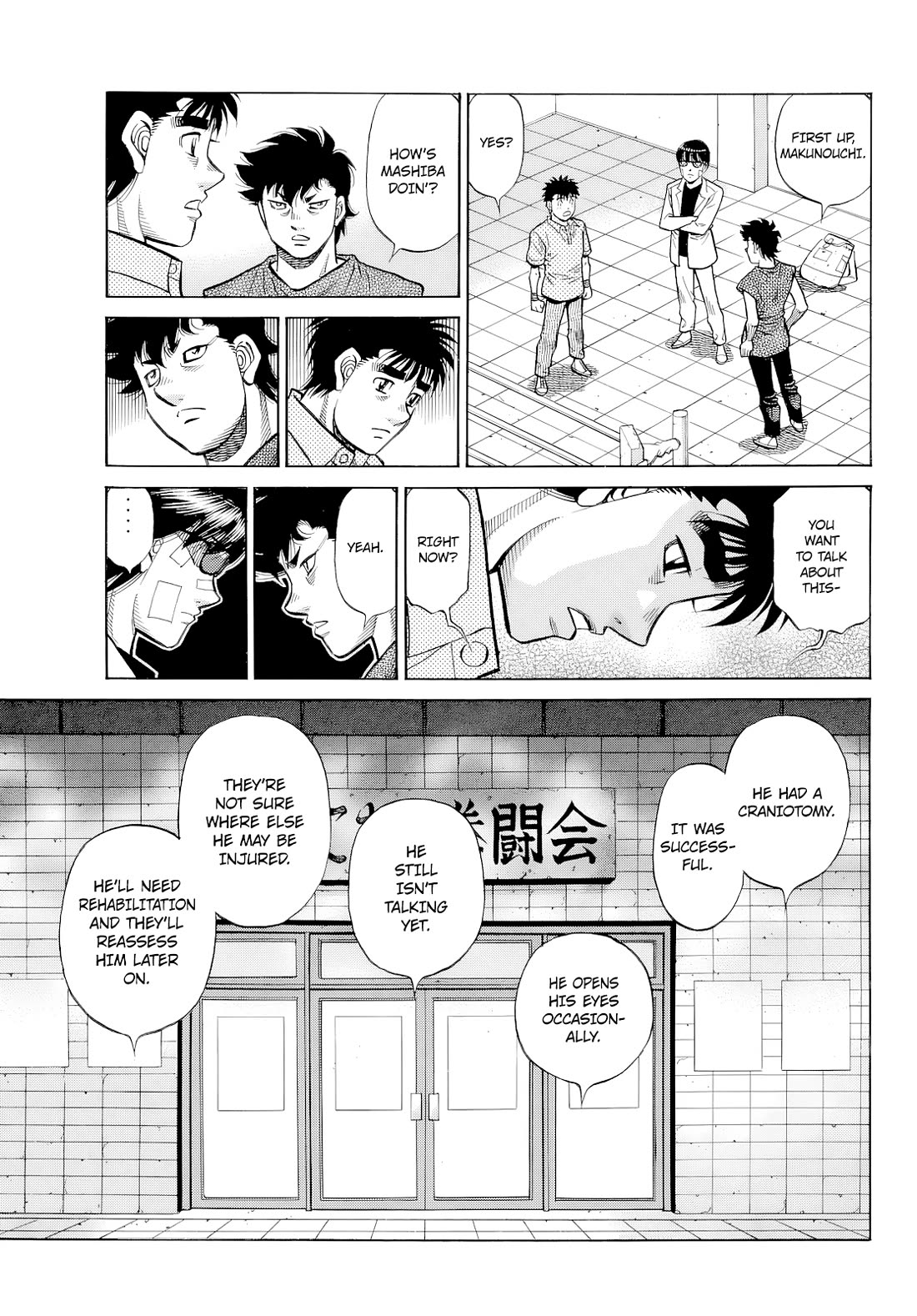 Hajime no Ippo Chapter 1488 page 15 - Chapter 1488: The Best Condition