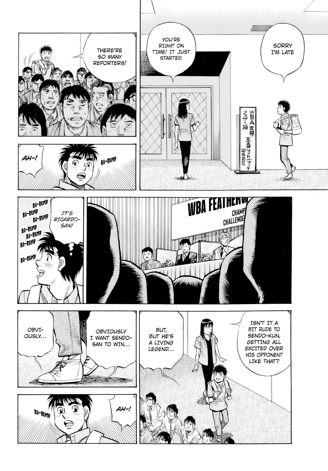 Hajime no Ippo Chapter 1488 page 4 - Chapter 1488: The Best Condition