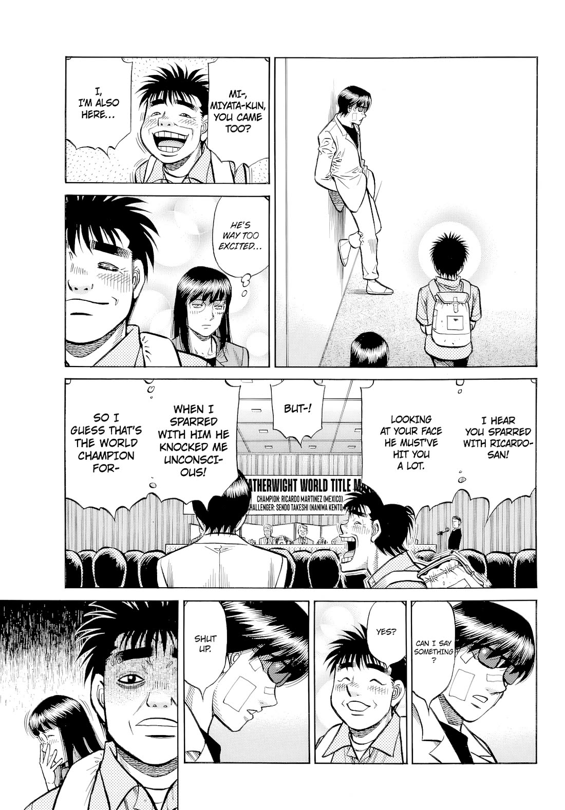 Hajime no Ippo Chapter 1488 page 5 - Chapter 1488: The Best Condition
