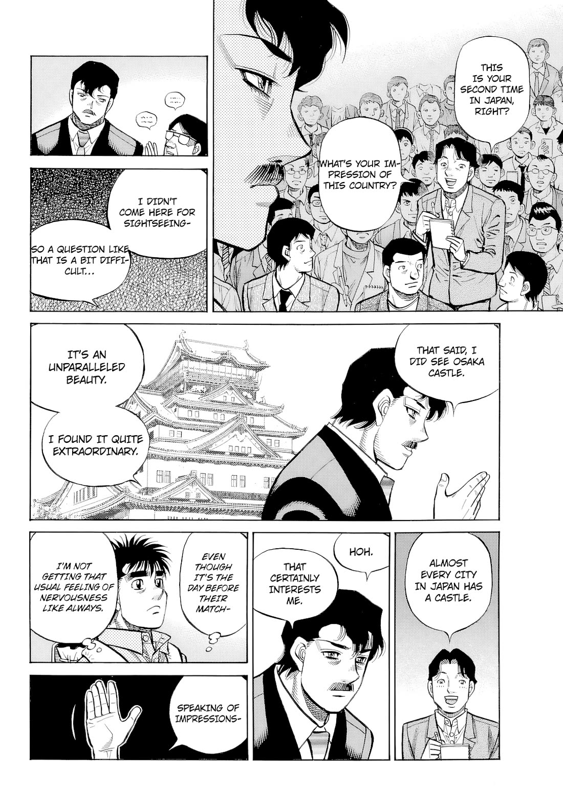 Hajime no Ippo Chapter 1488 page 6 - Chapter 1488: The Best Condition