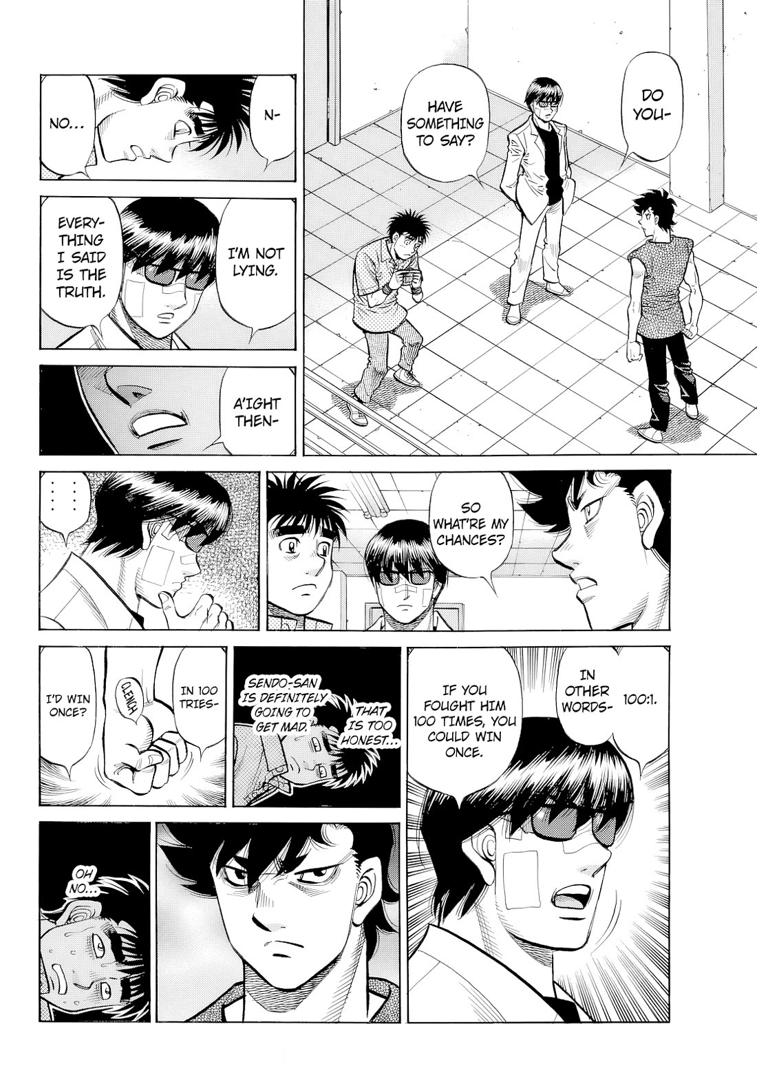 Hajime no Ippo Chapter 1489 page 3 - Chapter 1489: Lucky Ticket