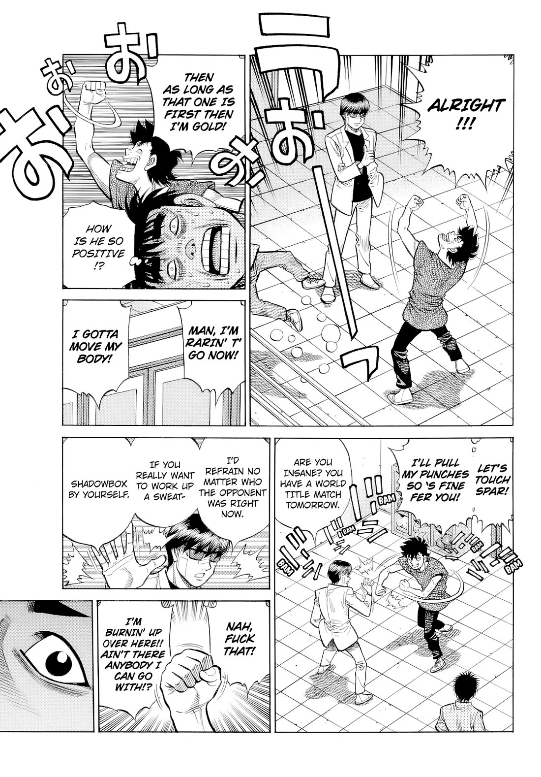 Hajime no Ippo Chapter 1489 page 4 - Chapter 1489: Lucky Ticket