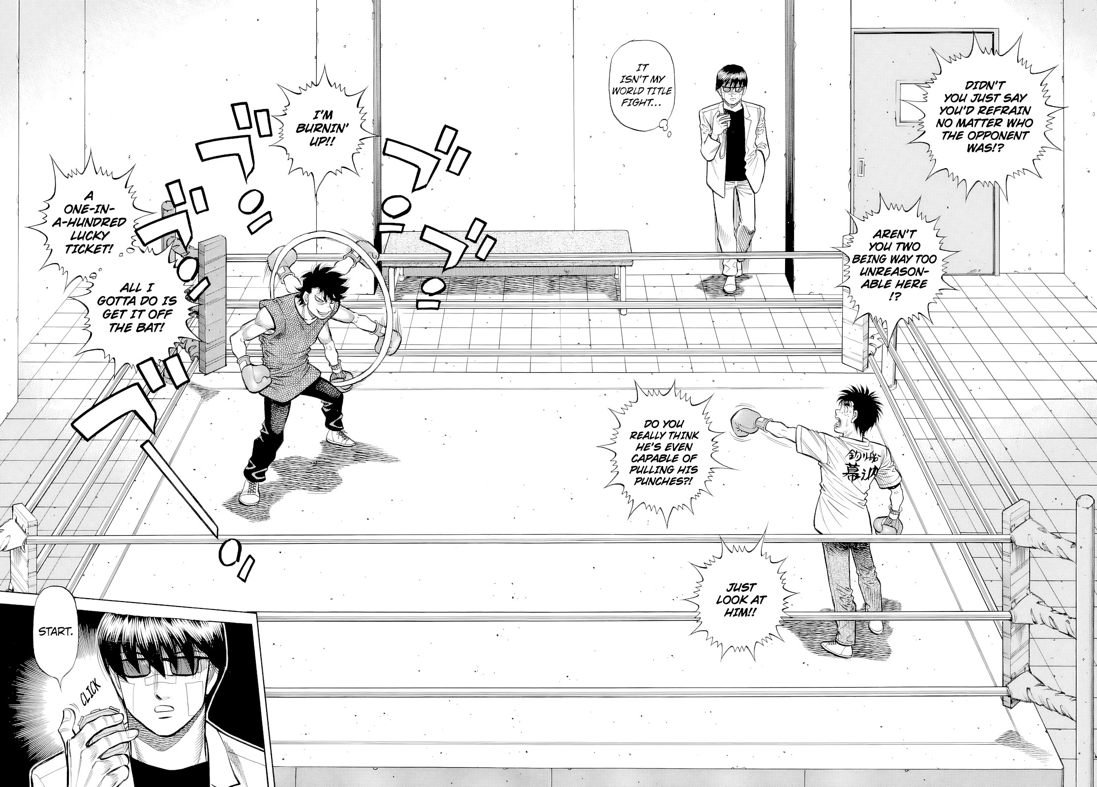 Hajime no Ippo Chapter 1489 page 7 - Chapter 1489: Lucky Ticket