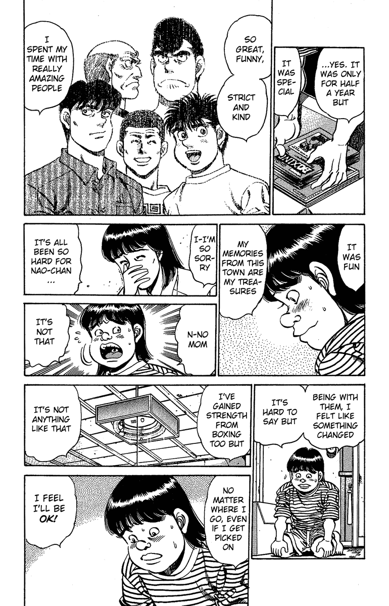Hajime no Ippo Chapter 149.2 page 10 - Chapter 149 v2 : Geromichi's Treasure