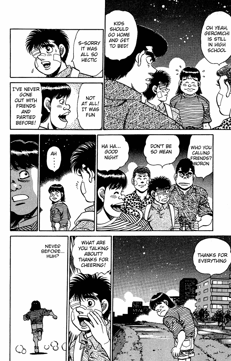 Hajime no Ippo Chapter 149.2 page 6 - Chapter 149 v2 : Geromichi's Treasure