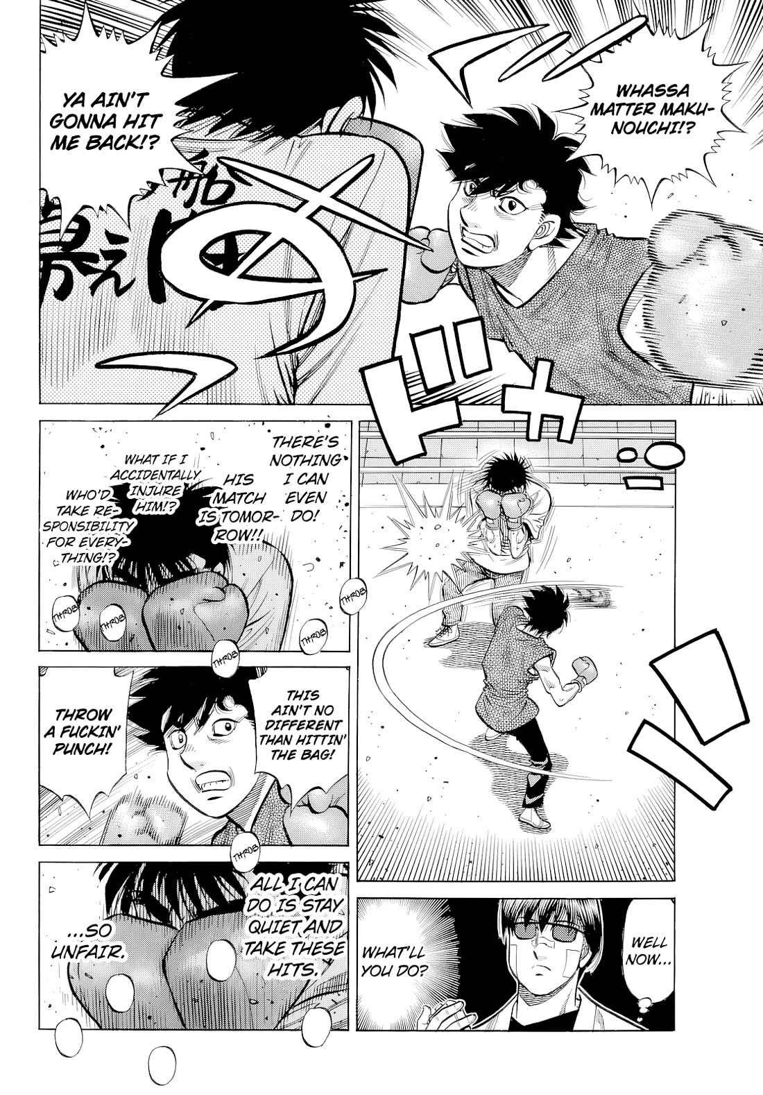 Hajime no Ippo Chapter 1490 page 3 - Chapter 1490: White Hot Sparring