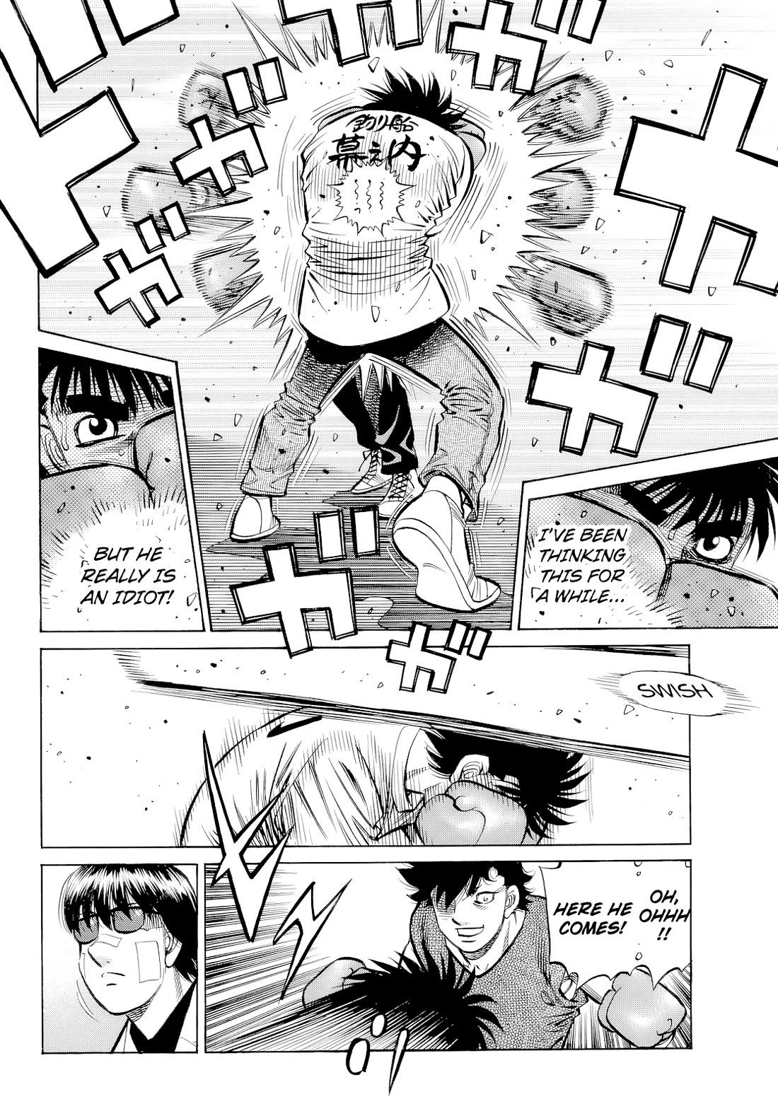 Hajime no Ippo Chapter 1490 page 5 - Chapter 1490: White Hot Sparring