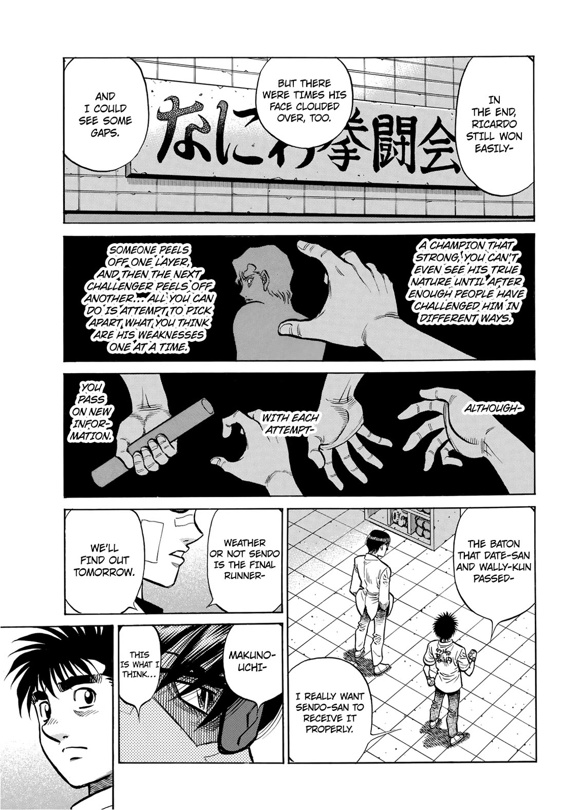 Hajime no Ippo Chapter 1491 page 10 - Chapter 1491: Immovable
