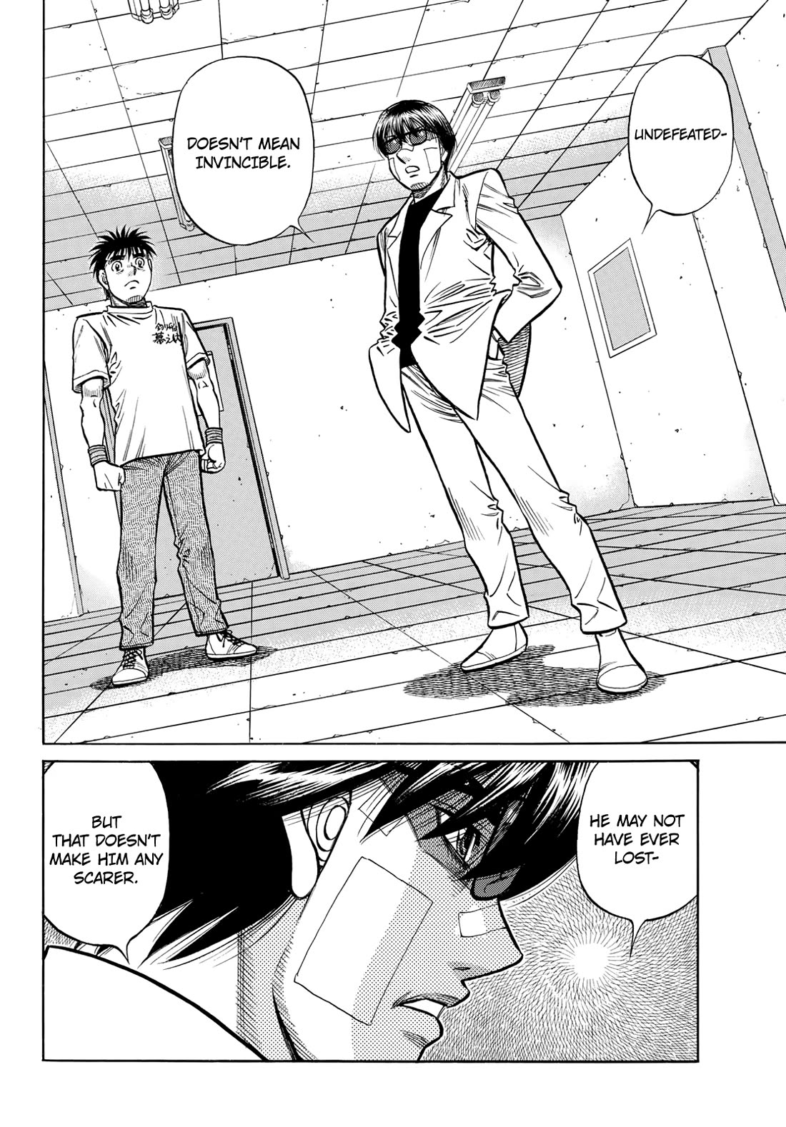 Hajime no Ippo Chapter 1491 page 11 - Chapter 1491: Immovable