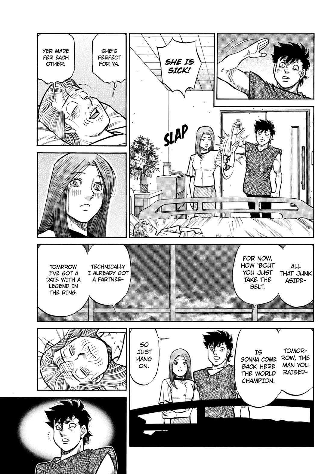 Hajime no Ippo Chapter 1491 page 18 - Chapter 1491: Immovable