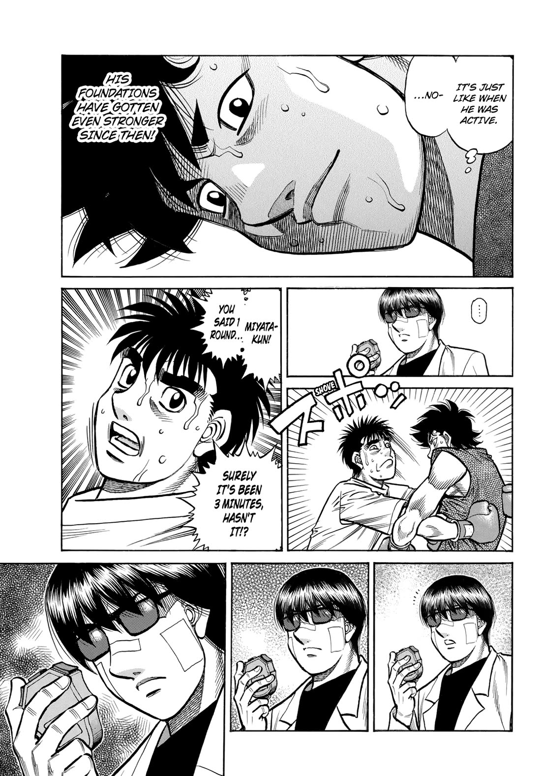 Hajime no Ippo Chapter 1491 page 6 - Chapter 1491: Immovable