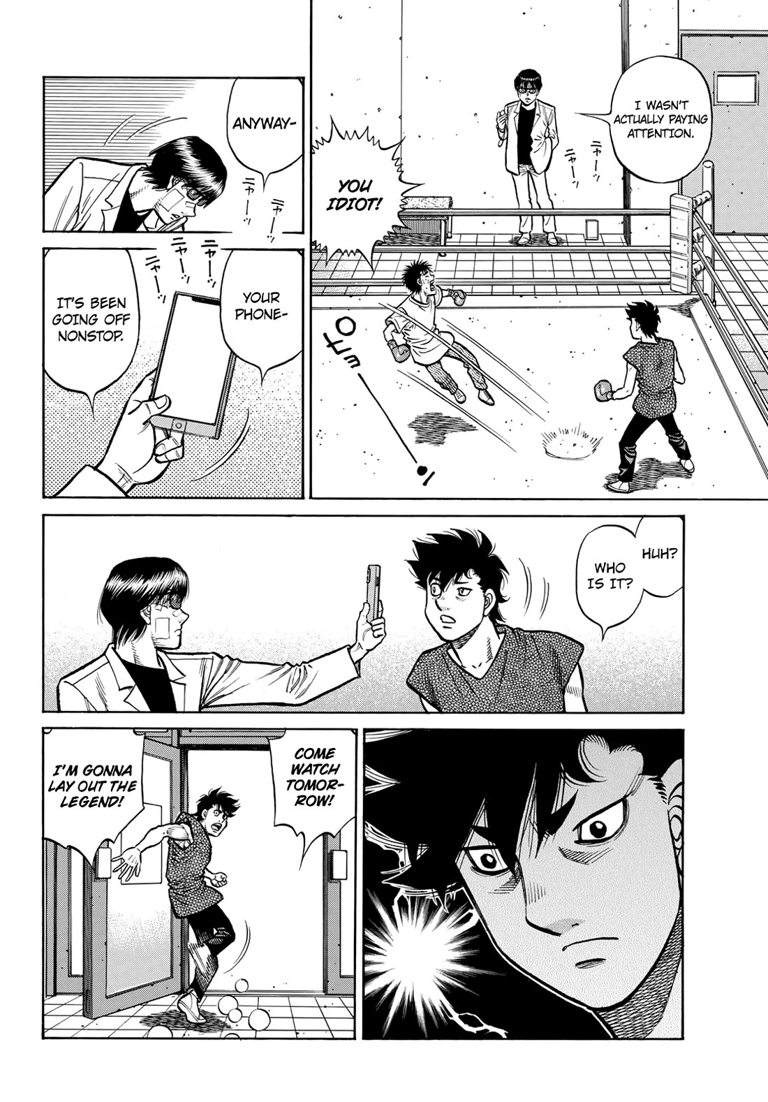 Hajime no Ippo Chapter 1491 page 7 - Chapter 1491: Immovable
