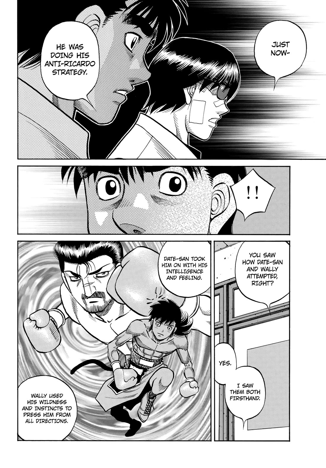 Hajime no Ippo Chapter 1491 page 9 - Chapter 1491: Immovable