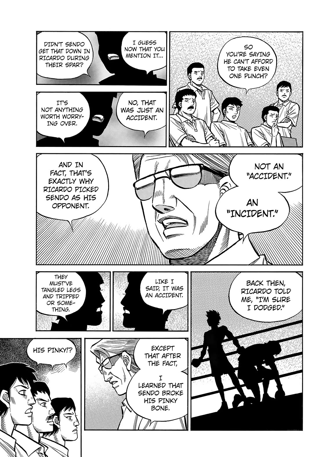 Hajime no Ippo Chapter 1492 page 6 - Chapter 1492: Miscalculation