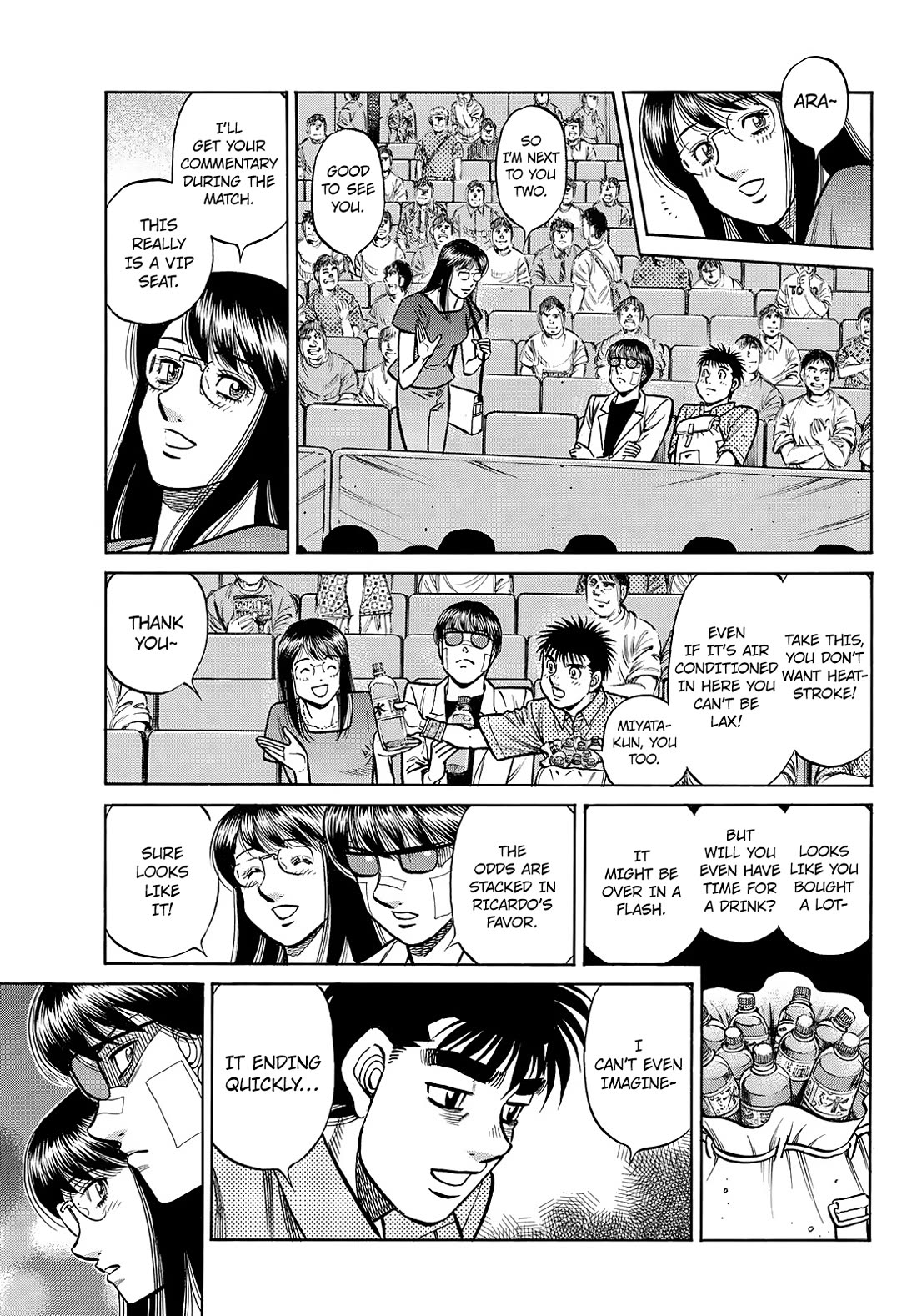 Hajime no Ippo Chapter 1493 page 10 - Chapter 1493: On A Whim
