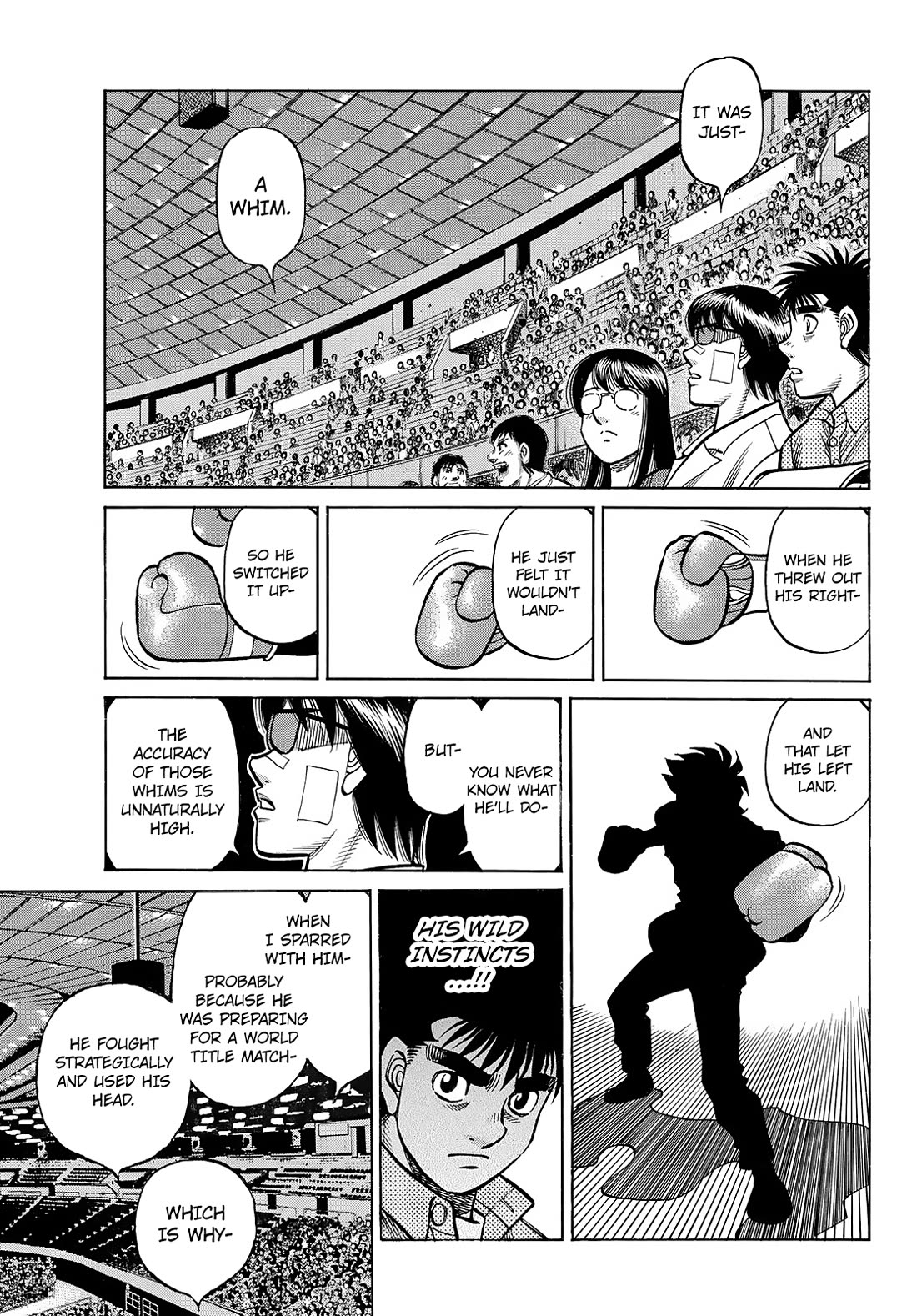 Hajime no Ippo Chapter 1493 page 12 - Chapter 1493: On A Whim