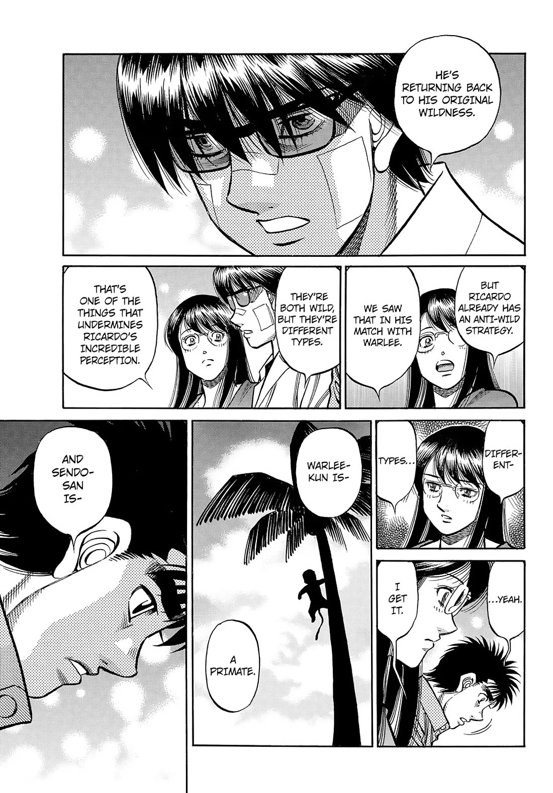 Hajime no Ippo Chapter 1493 page 14 - Chapter 1493: On A Whim