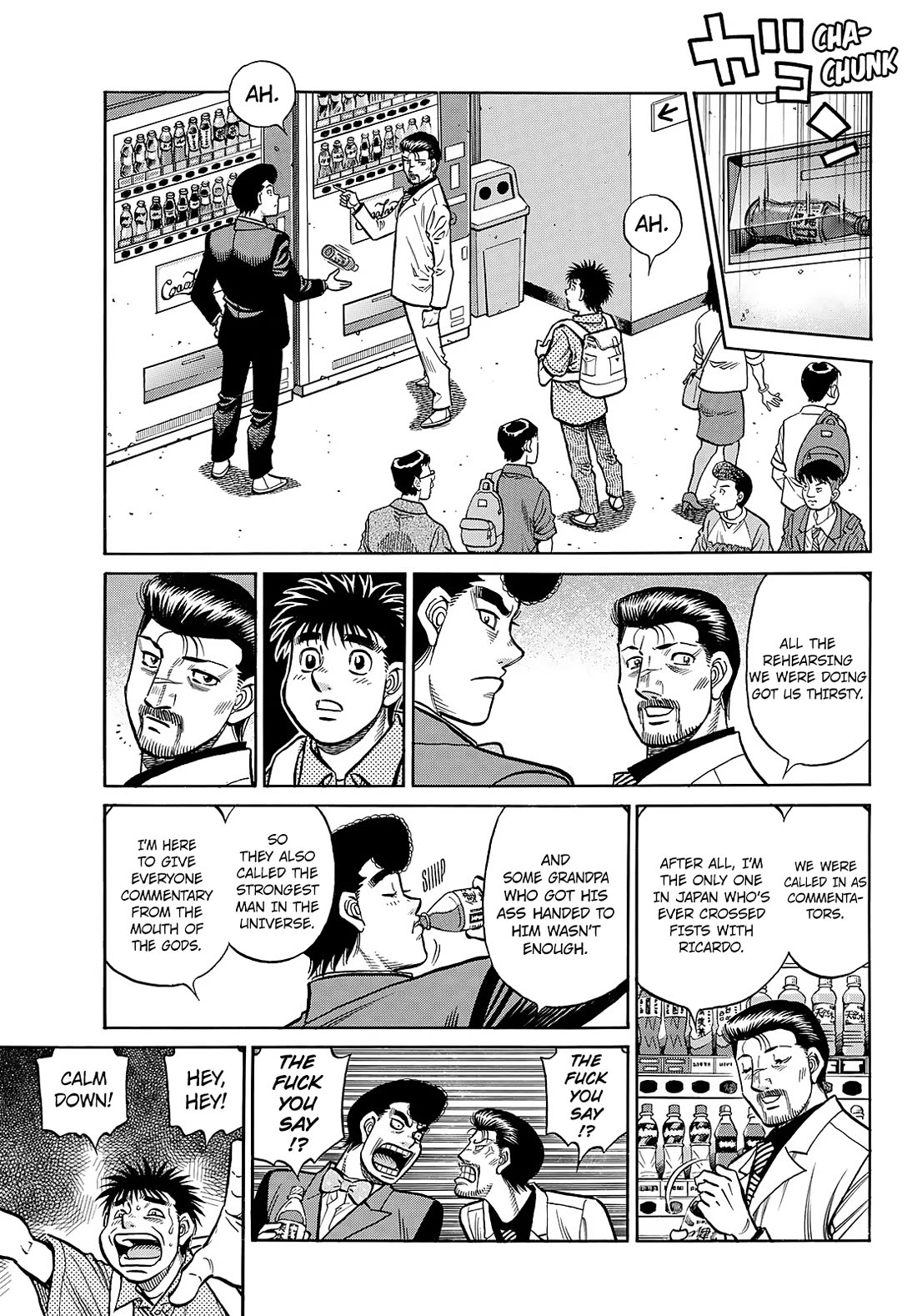 Hajime no Ippo Chapter 1493 page 8 - Chapter 1493: On A Whim