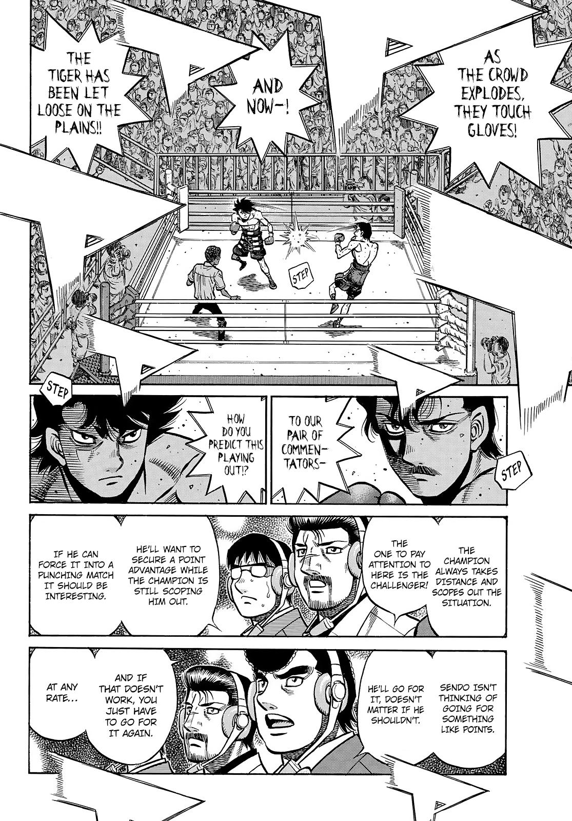 Hajime no Ippo Chapter 1495 page 6 - Chapter 1495