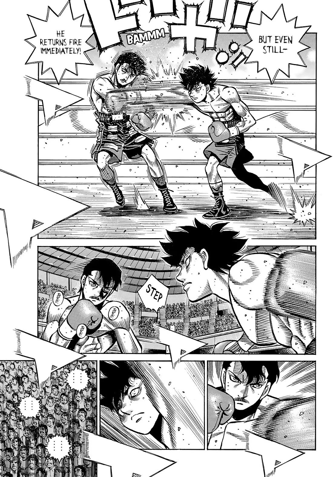 Hajime no Ippo Chapter 1497 page 13 - Chapter 1497