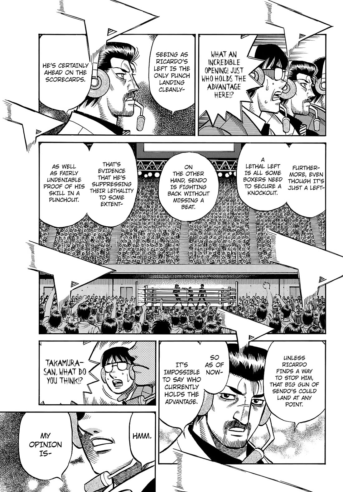 Hajime no Ippo Chapter 1497 page 15 - Chapter 1497