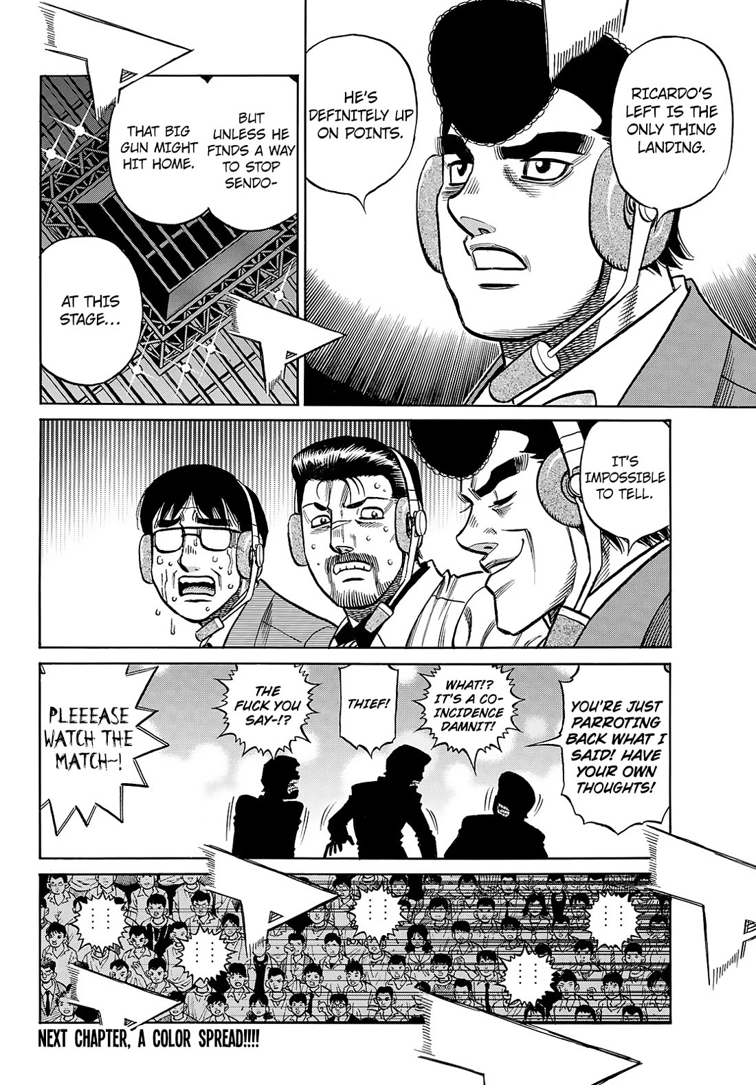 Hajime no Ippo Chapter 1497 page 16 - Chapter 1497