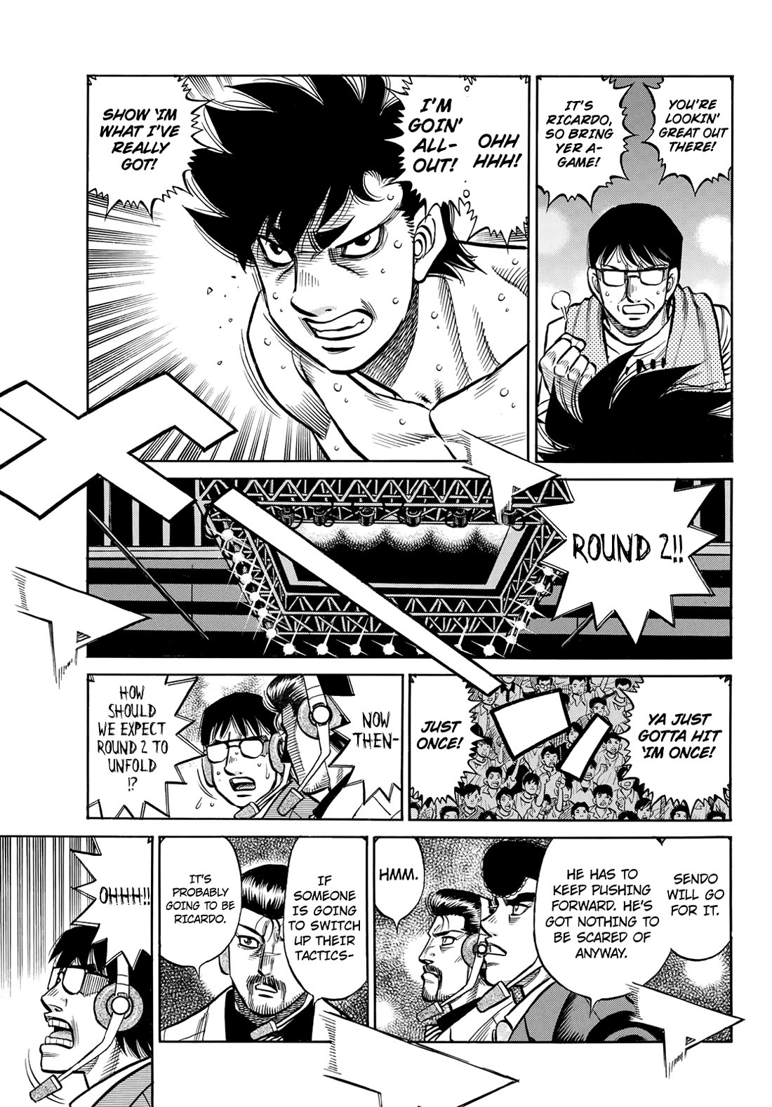 Hajime no Ippo Chapter 1498 page 14 - Chapter 1498