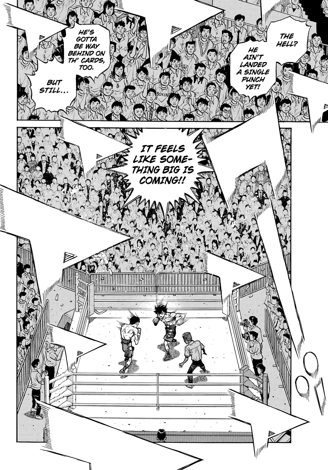 Hajime no Ippo Chapter 1498 page 6 - Chapter 1498