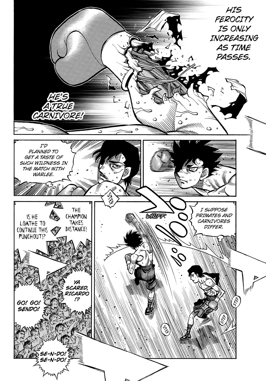 Hajime no Ippo Chapter 1499 page 8 - Chapter 1499