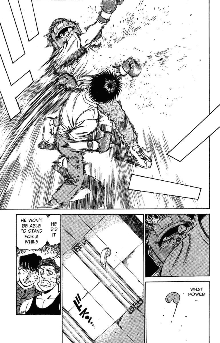 Hajime no Ippo Chapter 150.2 page 13 - Chapter 150 v2 : The Liver Blow of Tears