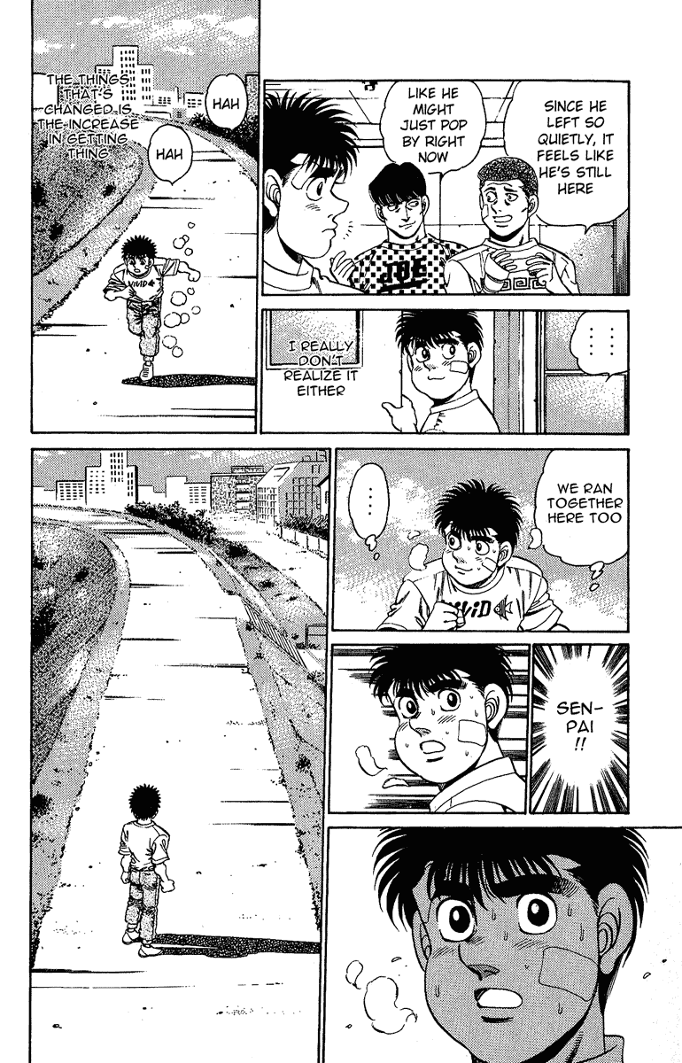 Hajime no Ippo Chapter 150.2 page 18 - Chapter 150 v2 : The Liver Blow of Tears