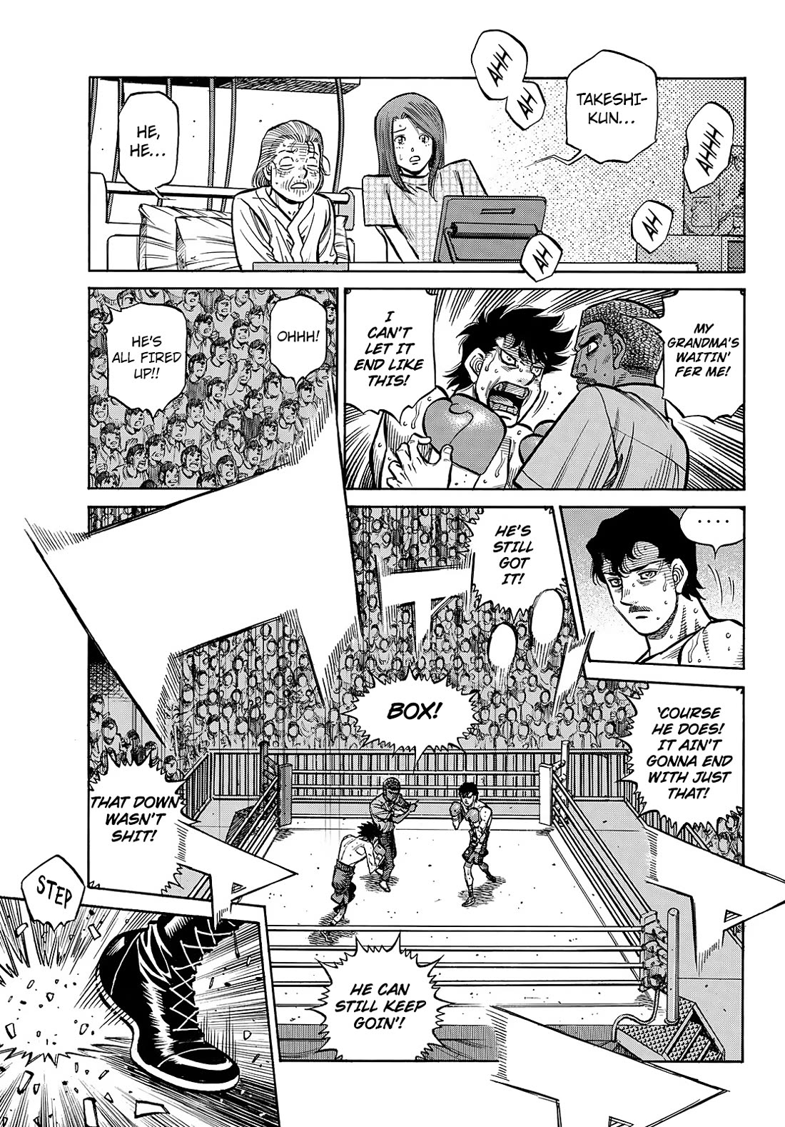 Hajime no Ippo Chapter 1500 page 12 - Chapter 1500