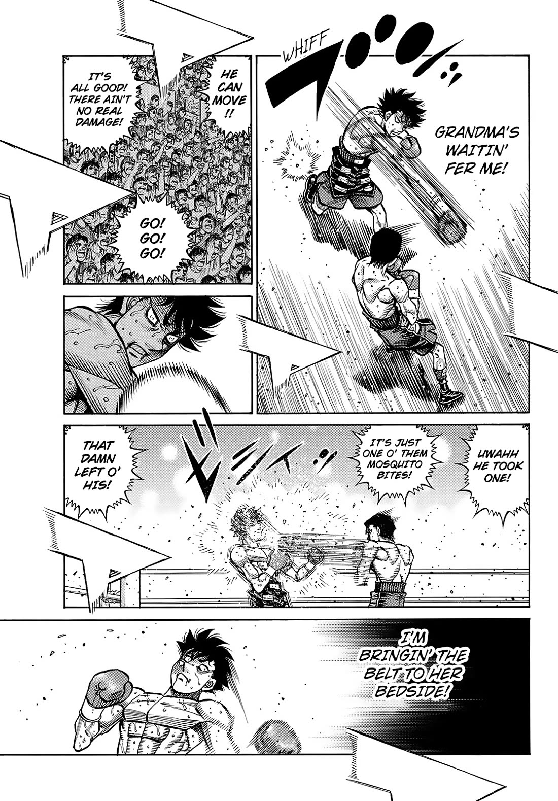 Hajime no Ippo Chapter 1500 page 14 - Chapter 1500