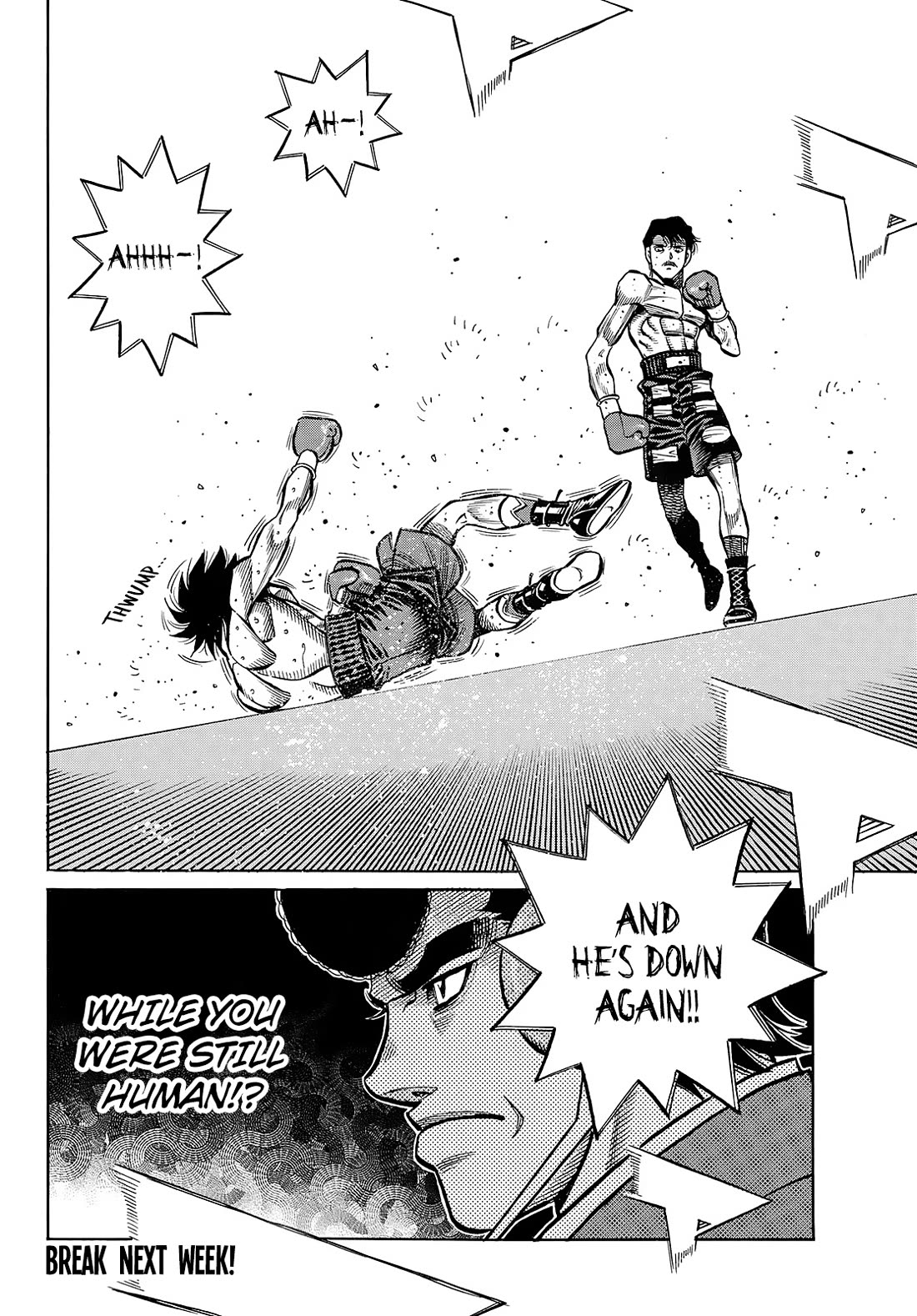Hajime no Ippo Chapter 1500 page 17 - Chapter 1500