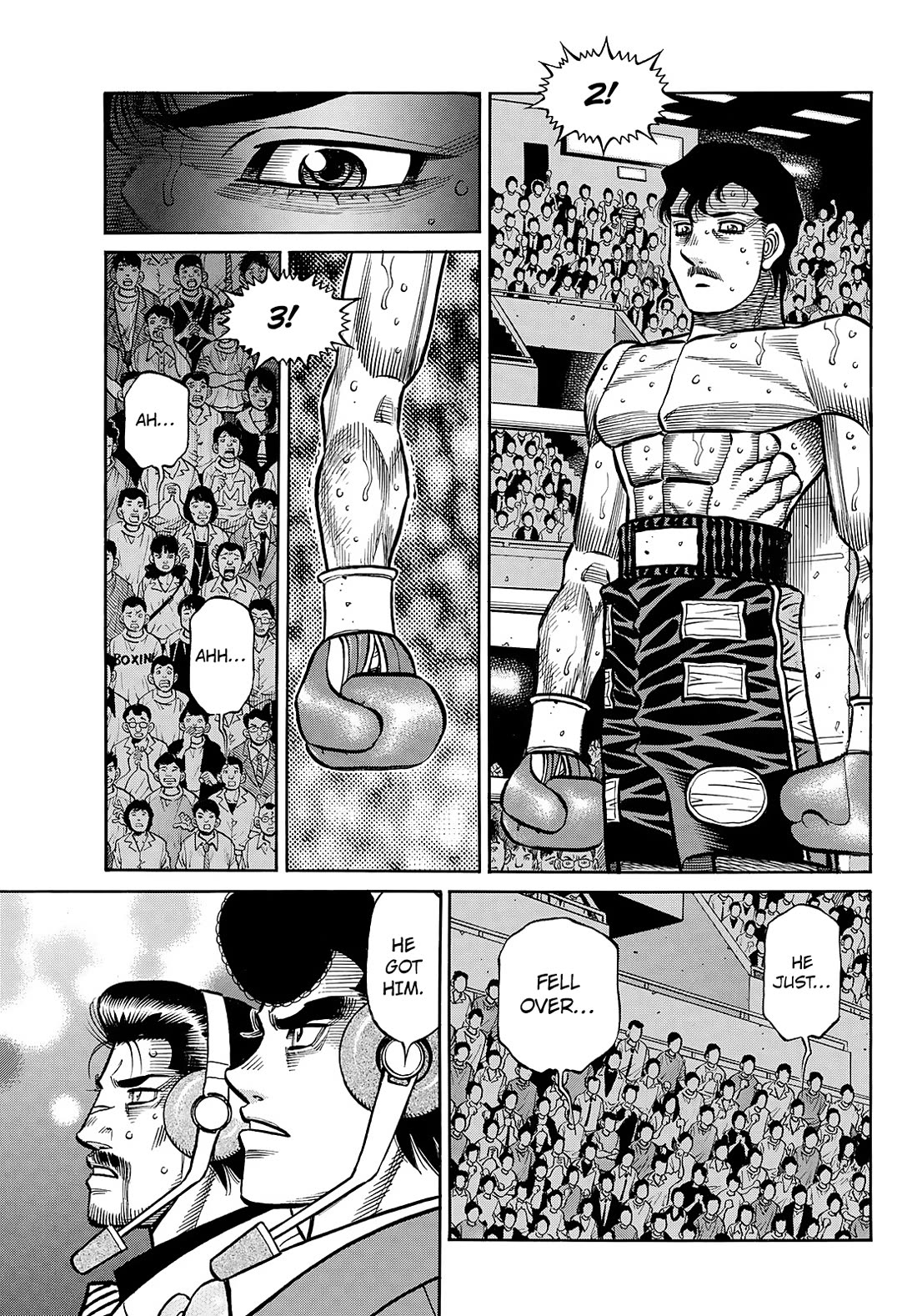 Hajime no Ippo Chapter 1500 page 8 - Chapter 1500