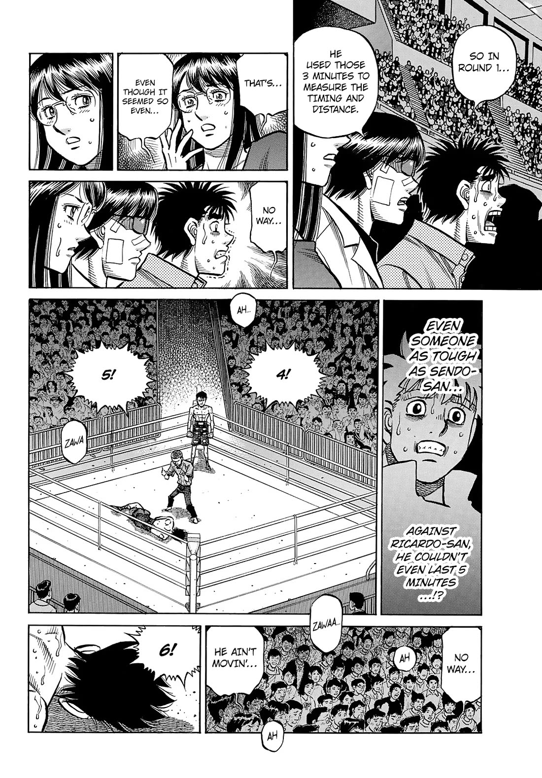 Hajime no Ippo Chapter 1500 page 9 - Chapter 1500