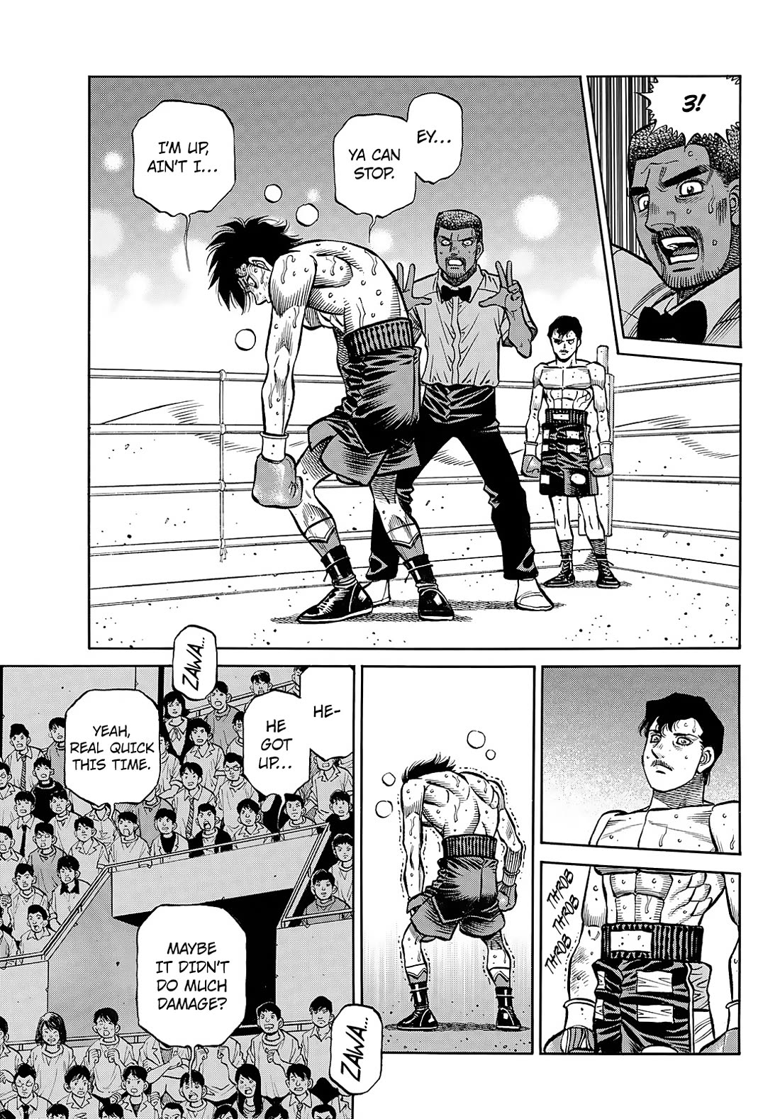 Hajime no Ippo Chapter 1501 page 4 - Chapter 1501