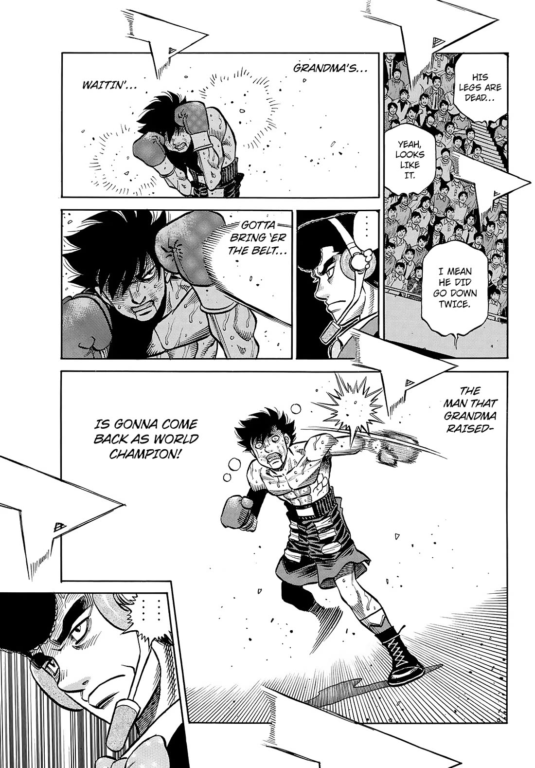 Hajime no Ippo Chapter 1501 page 8 - Chapter 1501