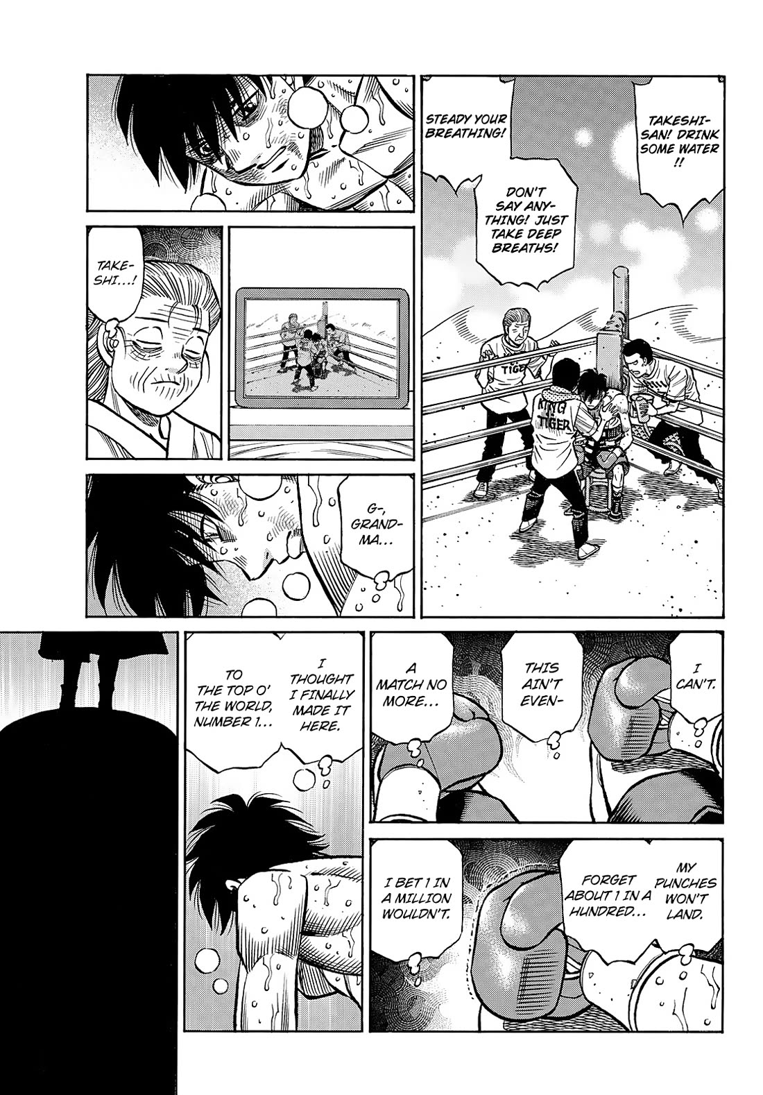 Hajime no Ippo Chapter 1502 page 13 - Chapter 1502