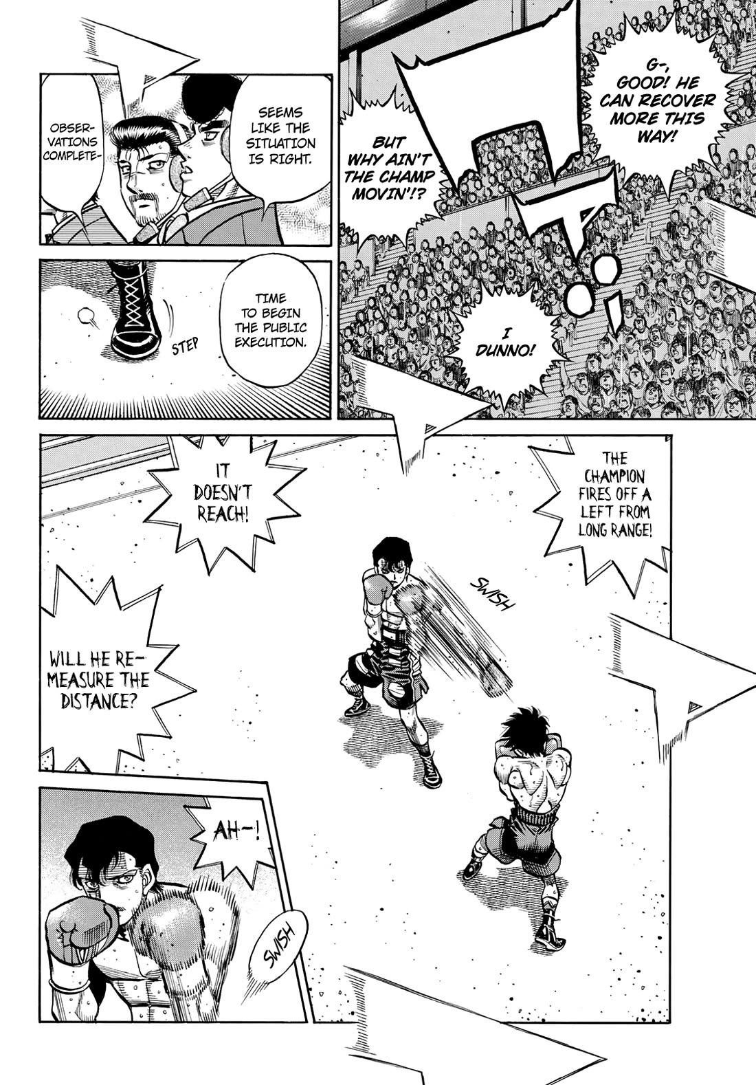 Hajime no Ippo Chapter 1503 page 10 - Chapter 1503: The Tiger and Champion's Thoughts