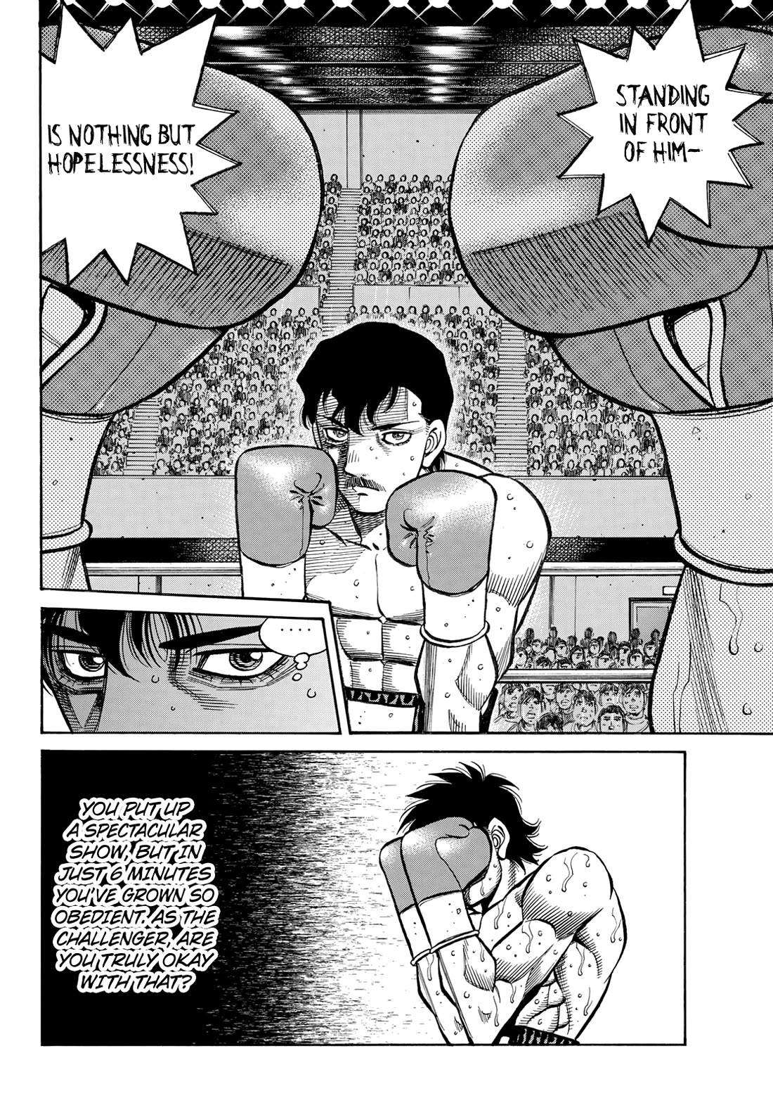 Hajime no Ippo Chapter 1503 page 4 - Chapter 1503: The Tiger and Champion's Thoughts