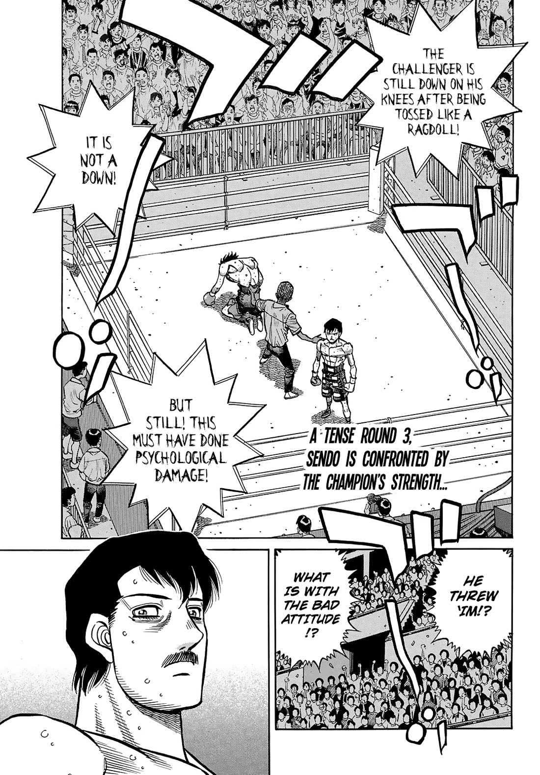 Hajime no Ippo Chapter 1505 page 1 - Chapter 1505: The Embodiment of Despair