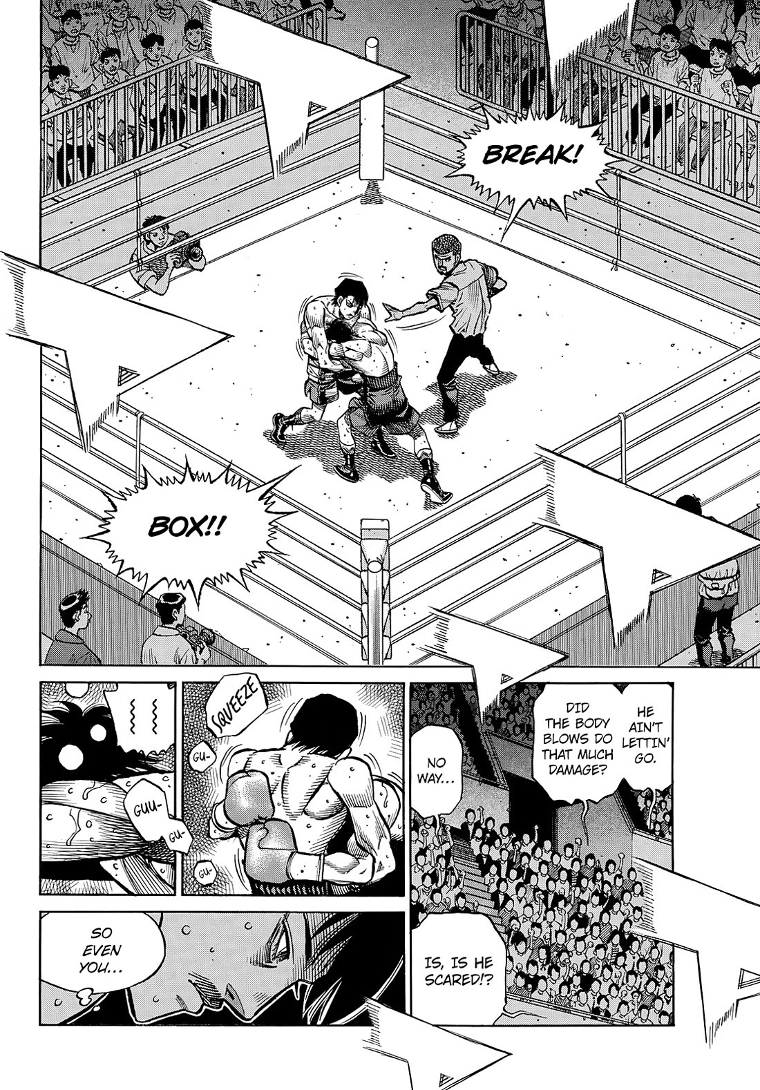 Hajime no Ippo Chapter 1505 page 10 - Chapter 1505: The Embodiment of Despair