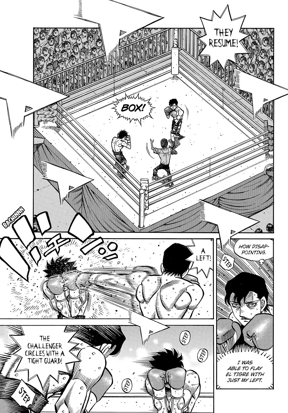 Hajime no Ippo Chapter 1505 page 5 - Chapter 1505: The Embodiment of Despair