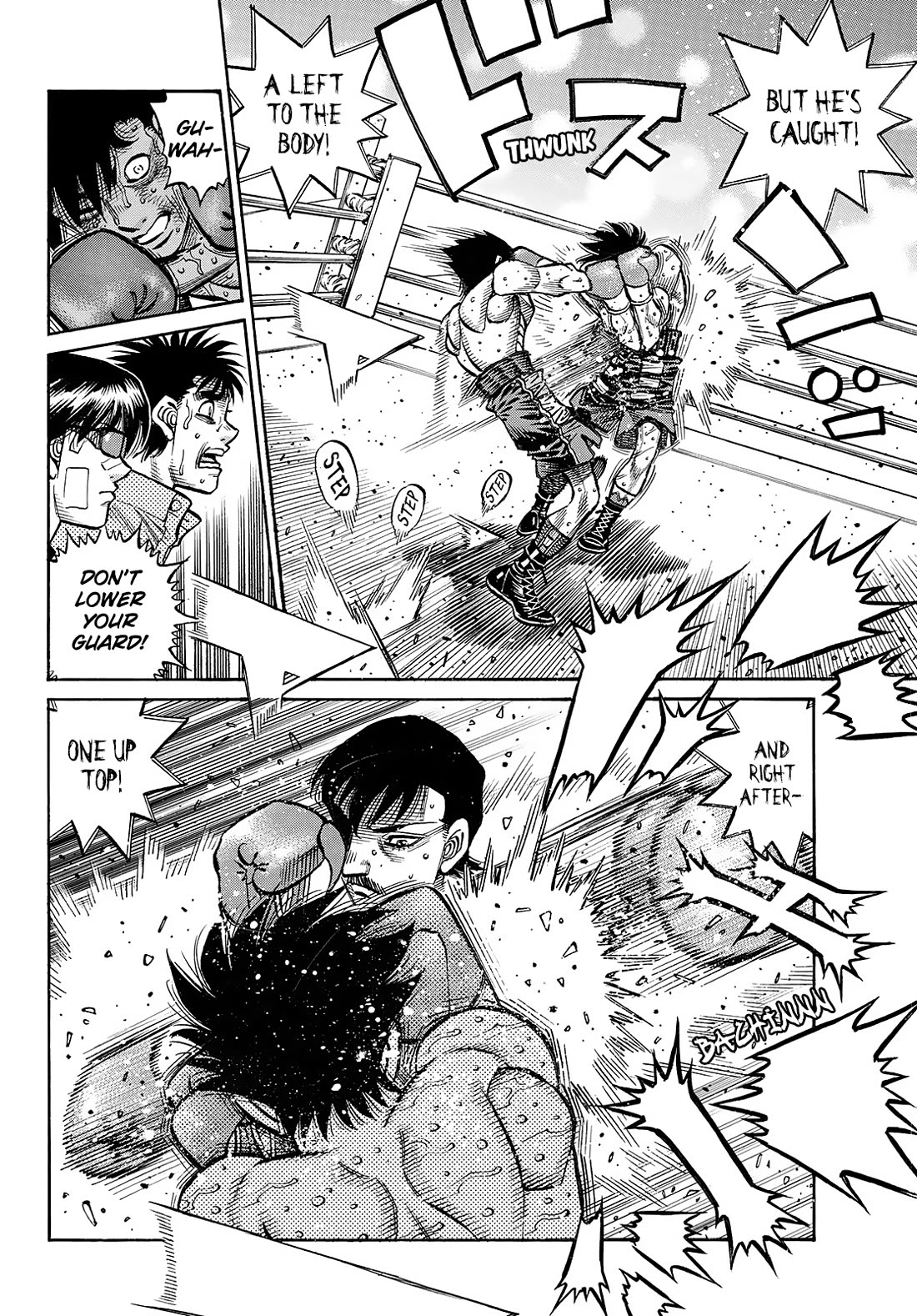 Hajime no Ippo Chapter 1505 page 6 - Chapter 1505: The Embodiment of Despair